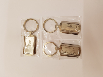 Metallschlüsselanhänger mit Lasergravur Dresden
