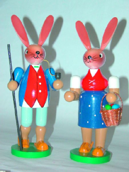 Osterhasenmann Höhe 16 cm