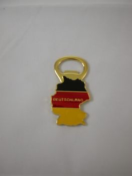 Magnet Deutschlandkarte mit Falschenöffner