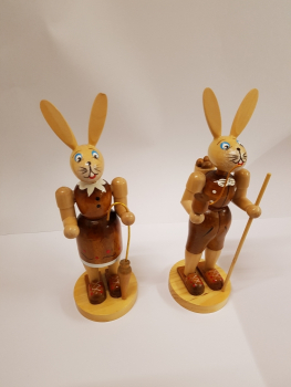 Osterhasen natur Höhe ca. 17 cm