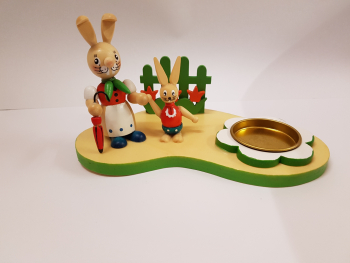 Oster Teelichthalter mit Figuren