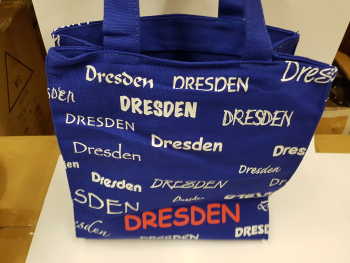 Dresden Tasche blau groß