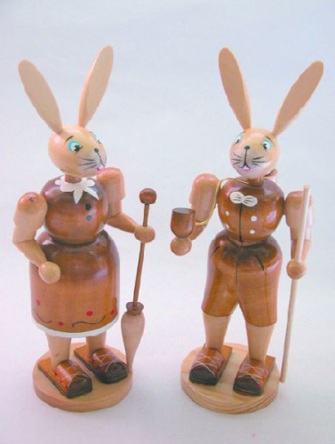Osterhasen natur Höhe ca. 12 cm