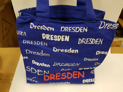 Dresden Tasche blau groß
