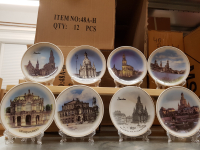 Souvenir Dresden Teller verschiedene Motive